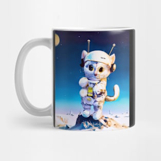 Astronaut Cat Mug